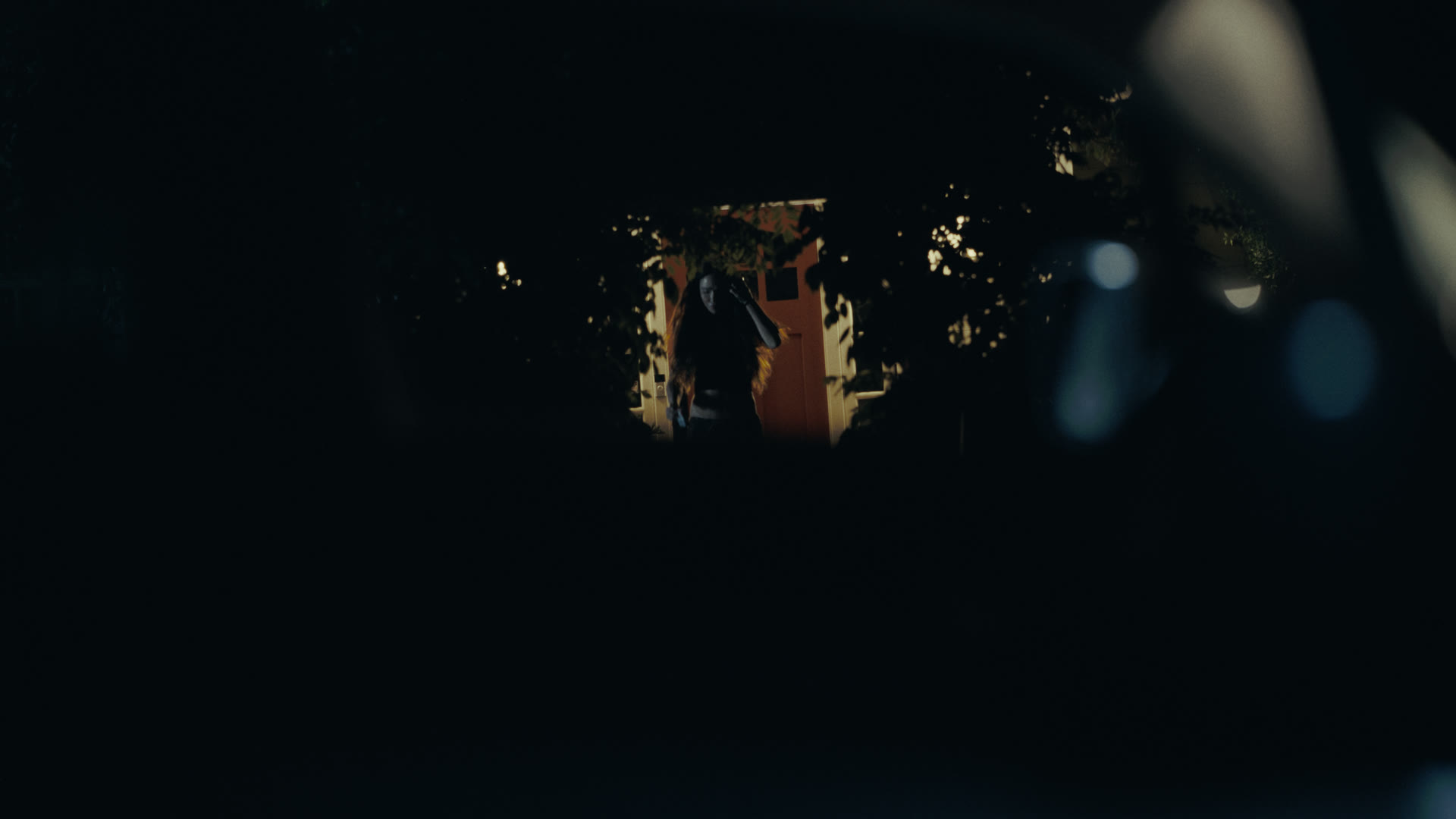 Night exterior car scene — still from Nobody Home