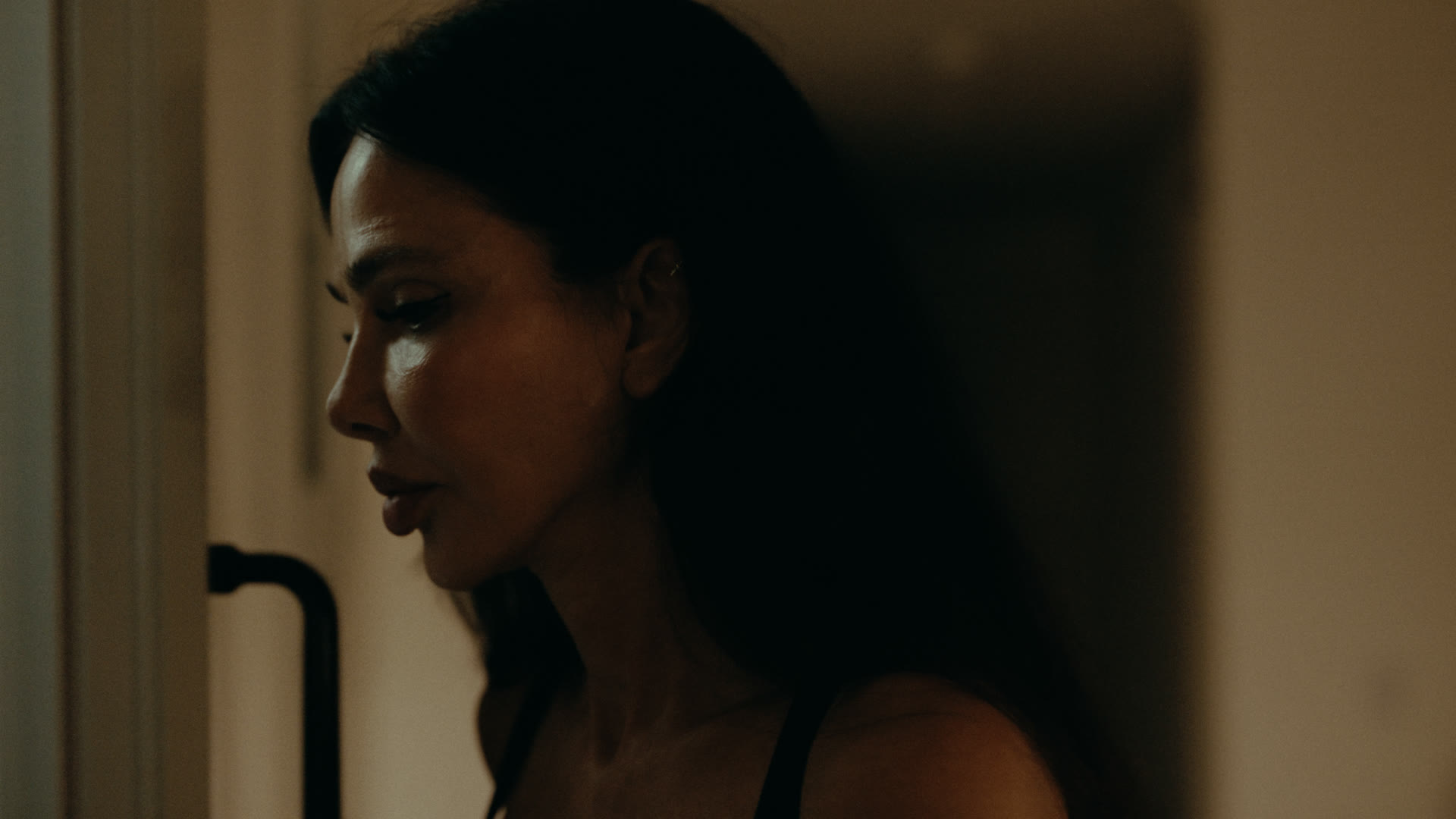 The kitchen in low light — still from Nobody Home